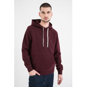 Hanorac cu buzunar kangaroo - Violet tyrian