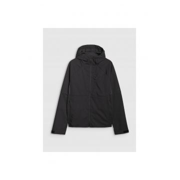 Jacheta softshell barbati  poliester - NeoDry 10000 - gluga reglabila - neagra - Drytex