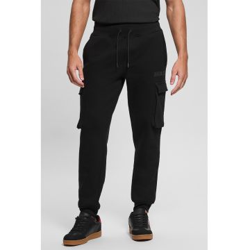 Pantaloni cargo de trening pentru antrenament - Negru