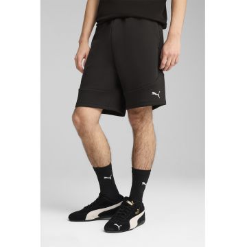 Pantaloni scurti cu buzunare laterale - Negru