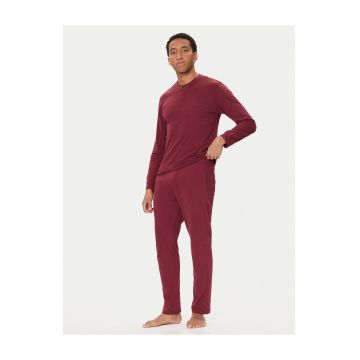 Pijama barbati  bordo