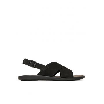 Sandale barbati  GRAZER-15 MI25 - piele naturala - negru