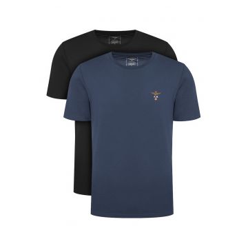 Set tricouri barbati  colorate - bumbac