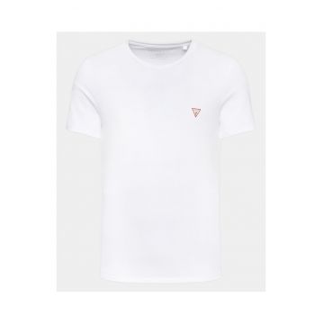 Tricou barbat -  alb - bumbac -