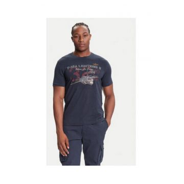 Tricou Barbati -  bleumarin - 100% bumbac