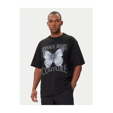 Tricou barbati  culoare negru - bumbac