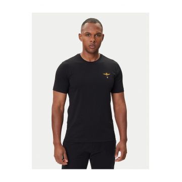 Tricou barbati  negru - bumbac