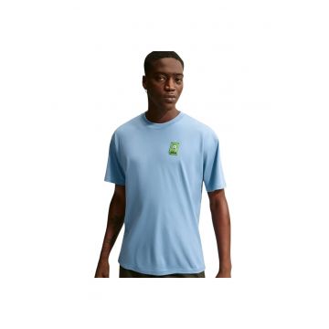 Tricou  Cafe Swoosh Van LSE 53821 - Albastru deschis