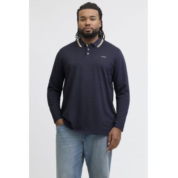 Bluza polo din bumbac organic - Albastru inchis