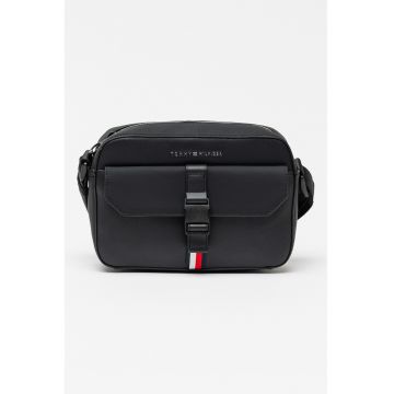 Borseta din piele ecologica Foundation - Rosu/Alb/Negru