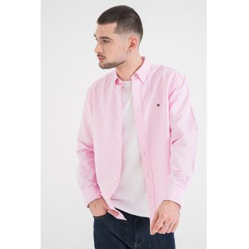 Camasa Oxford regular fit Heritage - Roz pastel