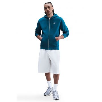 Hanorac cu logo si detaliu logo Club - Albastru petrol