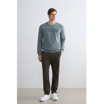 Pantaloni chino slim-fit - Gri carbune/Gri antracit