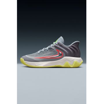 Pantofi pentru baschet Giannis Immortality 4 - Galben sofran/Portocaliu mandarina/Gri inchis