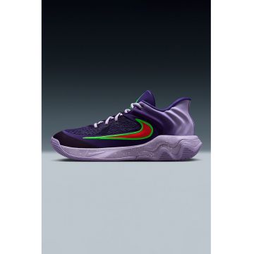 Pantofi pentru baschet Giannis Immortality 4 - Rosu/Violet/Verde electric