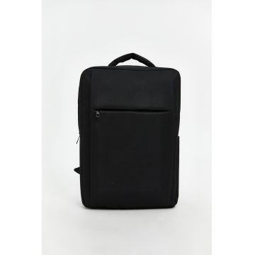 Rucsac cu buzunar interior pentru laptop - Negru