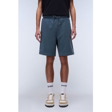 Bermude sport din bumbac Gori - Albastru pastel