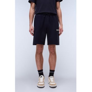 Bermude sport din bumbac Gori - Bleumarin
