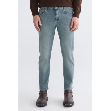 Blugi slim fit - Albastru deschis