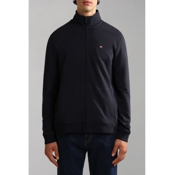 Bluza de trening cu fermoar si buzunare laterale Balis - Bleumarin