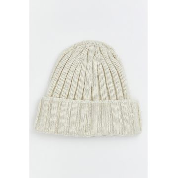 Caciula elastica din amestec de lana