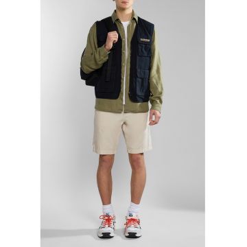 Camasa de in cu buzunar pe piept - Kaki