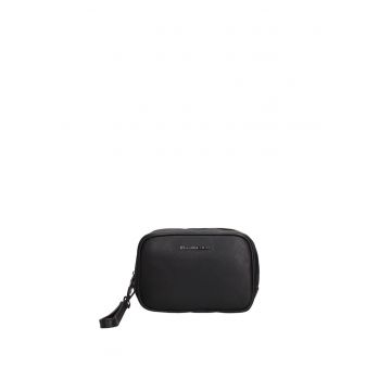 Etui din piele ecologica Korvus - Negru