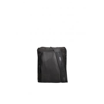 Geanta crossbody din piele ecologica Astreon Lux - Negru