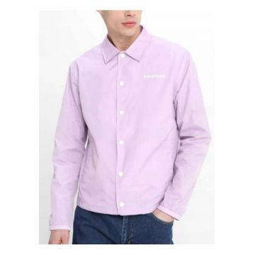 Jacheta subtire de vara - barbati - cu capse - Violet