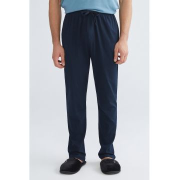 Pantaloni de pijama cu snur - Albastru ultramarin