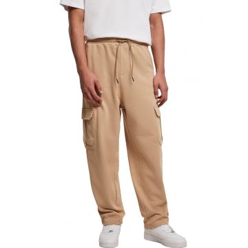 Pantaloni de trening cargo lejeri - Maro camel