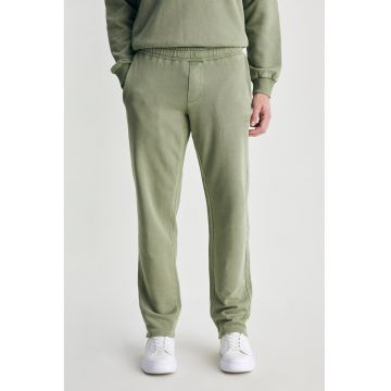 Pantaloni de trening cu buzunare oblice Oleg - Verde sparanghel