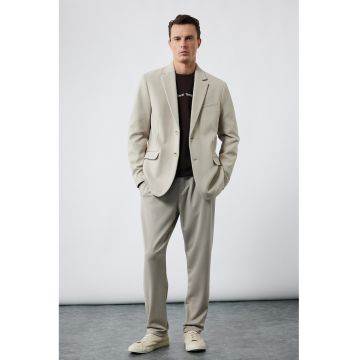 Pantaloni de trening relaxed fit - Bej