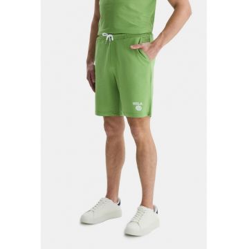 Pantaloni de trening scurti cu buzunare laterale Fowler - Verde sparanghel