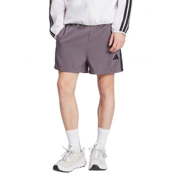 Pantaloni scurti cu snur de ajustare si logo Chelsea - Negru/Lila pal