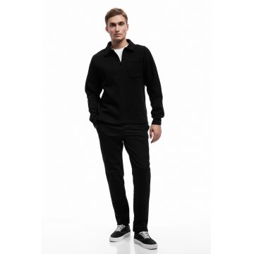 Pantaloni slim fit - Negru