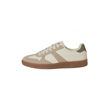Pantofi sport cu model colorblock - Maro camel