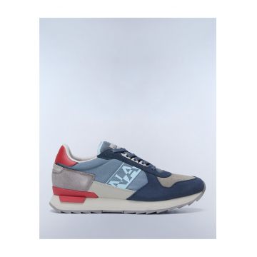 Pantofi sport cu perforatii decorative Stab - Albastru