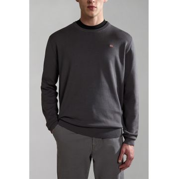 Pulover cu decolteu la baza gatului Droz - Gri inchis