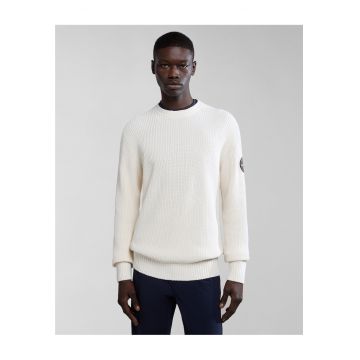 Pulover din amestec de bumbac Gwich -