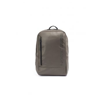 Rucsac cu buzunar frontal cu fermoar Zenith Chic - Maro taupe