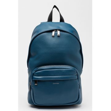 Rucsac rotund cu logo discret Raised - Albastru petrol