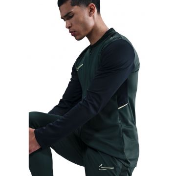 Trening cu tehnologie Dri-Fit si logo pentru fotbal - Negru/Verde persan