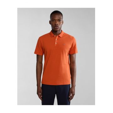 Tricou polo cu detaliu logo Ealis -