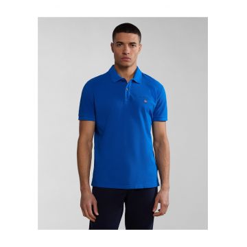 Tricou polo cu detaliu logo Elbas -