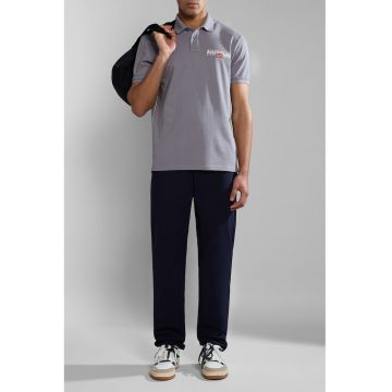 Tricou polo cu logo Aylmer - Gri