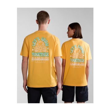 Tricou unisex cu imprimeu pe spate Boyd -