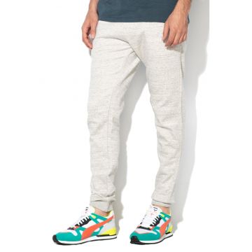 Pantaloni sport cu snur in talie si captuseala din fleece