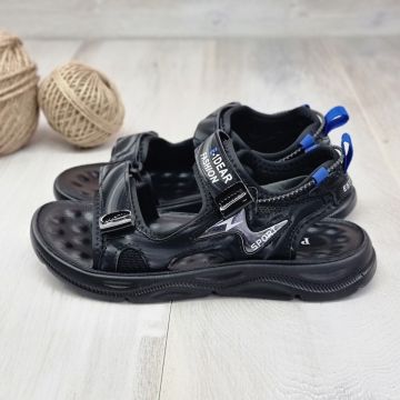 Sandale Barbat Negre Cu Arici Petrut Sandale Barbat Negre Cu Arici Petrut