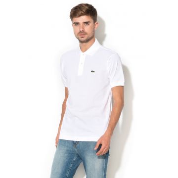 Tricou polo de bumbac pique